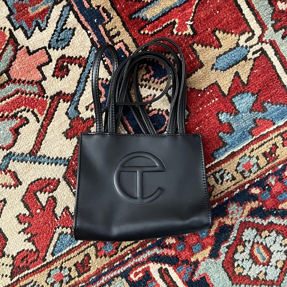 Telfar Small Black Shopping Bag